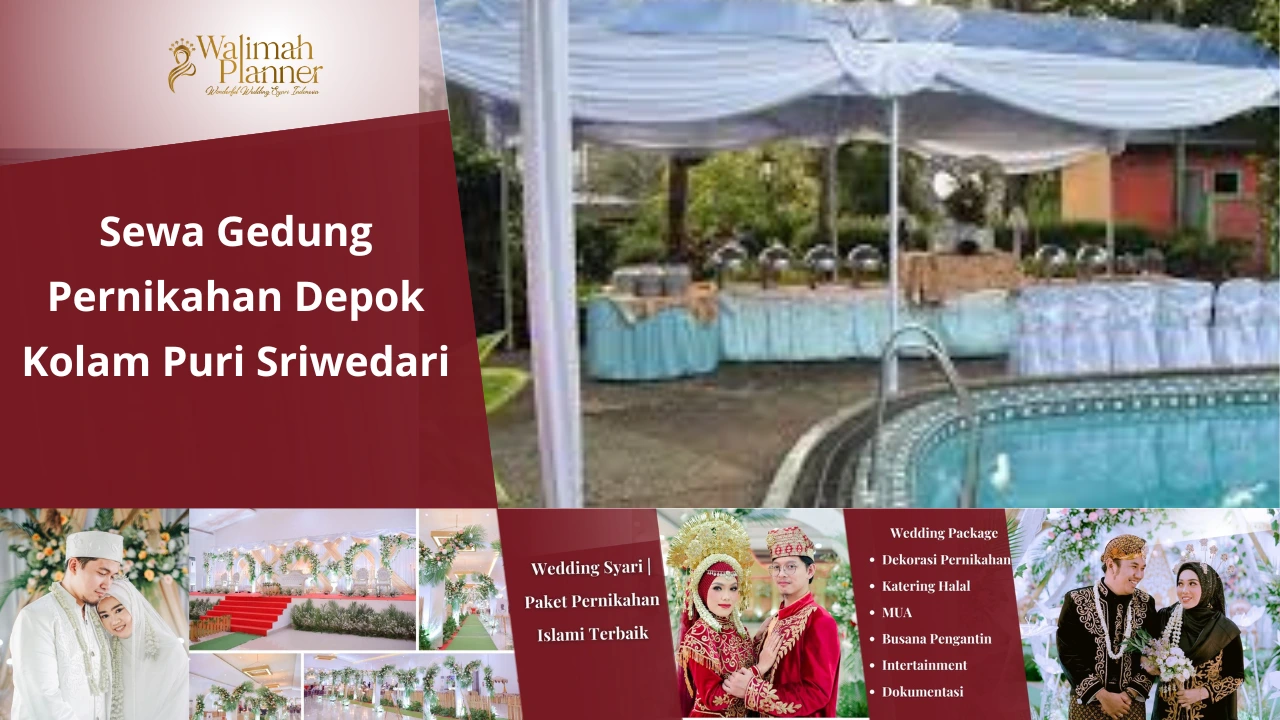 Sewa Gedung Pernikahan Depok Kolam Puri Sriwedari