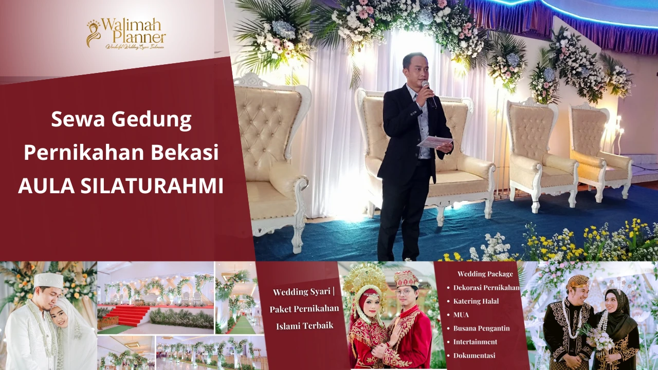 Sewa Gedung Pernikahan AULA SILATURAHMI, Bojonggede+ Paket Pernikahan