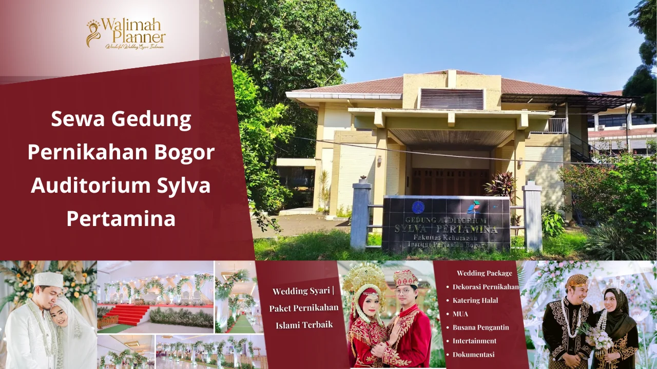 Sewa Gedung Pernikahan Auditorium Sylva Pertamina, Dramaga+ Paket Pernikahan