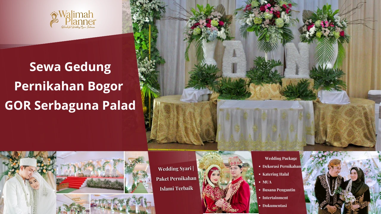 Sewa Gedung Pernikahan GOR Serbaguna Palad, Kelapa Nunggal+ Paket Pernikahan