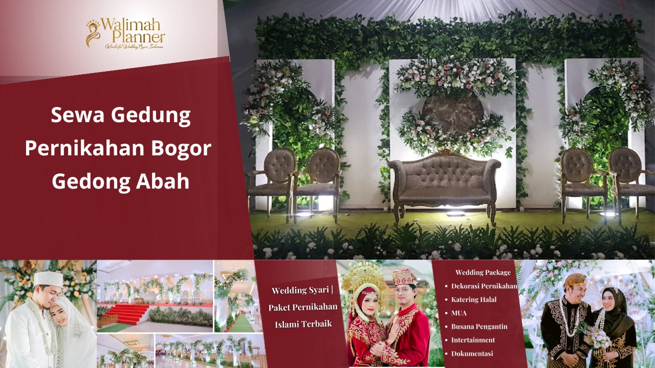 Sewa Gedung Pernikahan Gedong Abah, Tamansari+ Paket Pernikahan